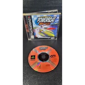 VR Sports Powerboat Racing Sony PlayStation 1 PS1 Game CIB SLUS-00625